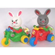Bonbons de jouet de moto de lapin de dessin animé (101117)